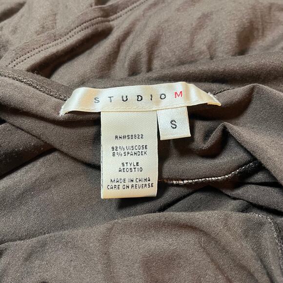 Y2K Tiered Ruffle Maxi Skirt Brown Sz Small Long Boho Cottage Ren Faire Festival - Picture 3 of 6